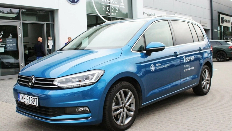 Volkswagen Touran cena 135900 przebieg: 11500, rok produkcji 2023 z Lidzbark małe 92